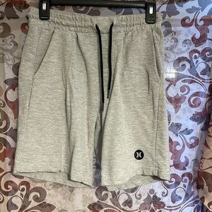 Boys Gray Hurley Shorts Cotton